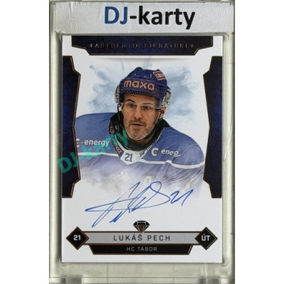 2025/26 Goal Cards Maxa liga 2.s. #TAB-4 Lukáš Pech Authentic Signature 22/25