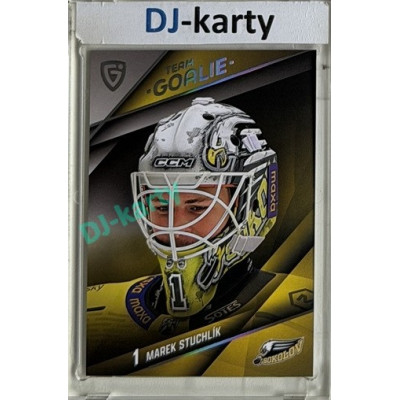 2025/26 Goal Cards Maxa liga 2.s. #TG-15 Marek Stuchlík Team Goalie 05/15