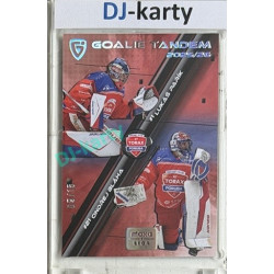 2025/26 Goal Cards Maxa liga 2.s. #GT-08 Lukáš Pařík / Ondřej Bláha Goalie Tandem 9/15