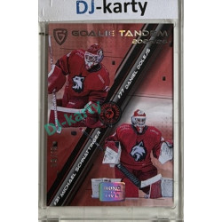 2025/26 Goal Cards Maxa liga 2.s. #GT-01 Daniel Dolejš / Michael Schnattinger Goalie Tandem 9/15