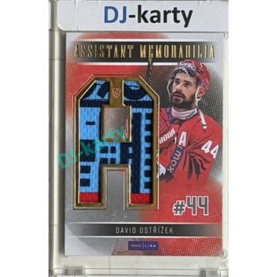 2025/26 Goal Cards Maxa liga 2.s. #CA-39 David Ostřížek Assistant Memorabilia 06/15
