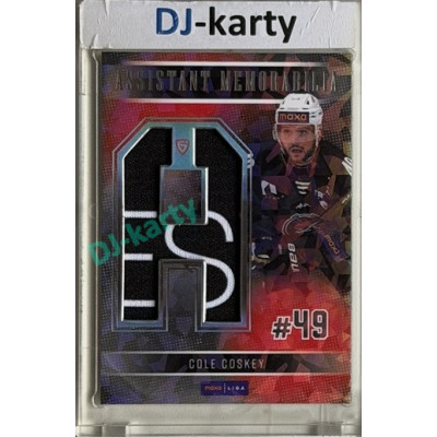 2025/26 Goal Cards Maxa liga 2.s. #CA-31 Cole Coskey Assistant Memorabilia 5/5
