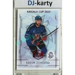 2025/26 Real Cards serie 1 #KC-26 Radim Zohorna Karjala cup 2025/26 1st Day of Issue