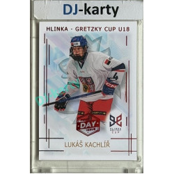 2025/26 Real Cards serie 1 #HG-07 Lukáš Kachlíř Hlinka-Gretzky cup U18 1st Day of Issue