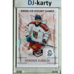 2025/26 Real Cards serie 1 #SHG-14 Dominik Kubalík Swiss ice hockey games 2025/26 1st Day of Issue