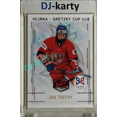 2025/26 Real Cards serie 1 #HG-23 Jan Trefný Hlinka-Gretzky cup U18 1st Day of Issue