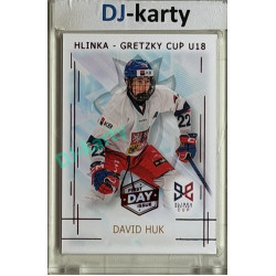 2025/26 Real Cards serie 1 #HG-06 David Huk Hlinka-Gretzky cup U18 1st Day of Issue