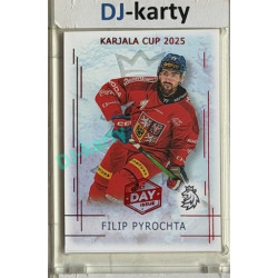 2025/26 Real Cards serie 1 #KC-19 Filip Pyrochta Karjala cup 2025/26 1st Day of Issue
