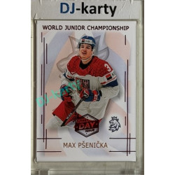 2025/26 Real Cards serie 1 #U20-20 Max Pšenička World junior Championship U20 2025/26 1st Day of Issue