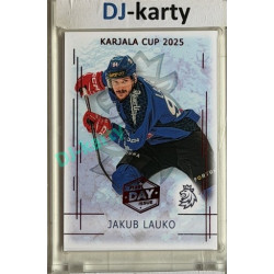 2025/26 Real Cards serie 1 #KC-18 Jakub Lauko Karjala cup 2025/26 1st Day of Issue