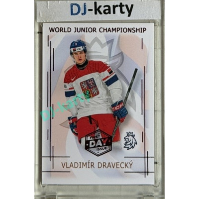 2025/26 Real Cards serie 1 #U20-05 Vladimír Dravecký World junior Championship U20 2025/26 1st Day of Issue