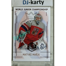 2025/26 Real Cards serie 1 #U20-14 Matyáš Mařík World junior Championship U20 2025/26 1st Day of Issue