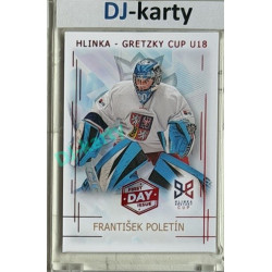 2025/26 Real Cards serie 1 #HG-13 František Poletín Hlinka-Gretzky cup U18 1st Day of Issue