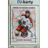 2025/26 Real Cards serie 1 #SHG-02 Ondřej Beránek Swiss ice hockey games 2025/26 1st Day of Issue