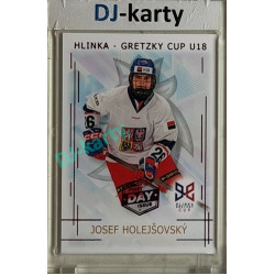2025/26 Real Cards serie 1 #HG-05 Josef Holejšovský Hlinka-Gretzky cup U18 1st Day of Issue
