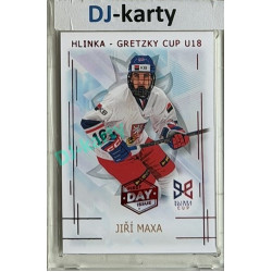 2025/26 Real Cards serie 1 #HG-10 Jiří Maxa Hlinka-Gretzky cup U18 1st Day of Issue