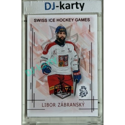 2025/26 Real Cards serie 1 #SHG-26 Libor Zábranský Swiss ice hockey games 2025/26 1st Day of Issue