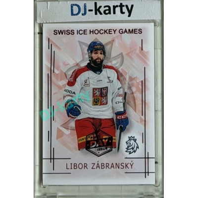2025/26 Real Cards serie 1 #SHG-26 Libor Zábranský Swiss ice hockey games 2025/26 1st Day of Issue