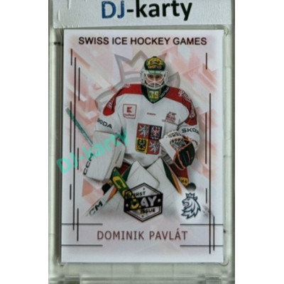 2025/26 Real Cards serie 1 #SHG-17 Dominik Pavlát Swiss ice hockey games 2025/26 1st Day of Issue
