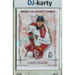 2025/26 Real Cards serie 1 #SHG-21 Lukáš Sedlák Swiss ice hockey games 2025/26 1st Day of Issue