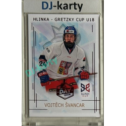 2025/26 Real Cards serie 1 #HG-20 Vojtěch Švancar Hlinka-Gretzky cup U18 1st Day of Issue