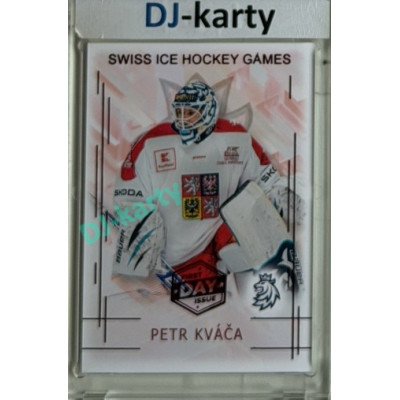 2025/26 Real Cards serie 1 #SHG-16 Petr Kváča Swiss ice hockey games 2025/26 1st Day of Issue