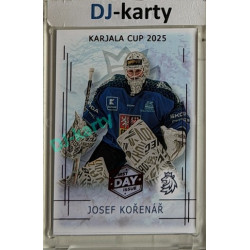 2025/26 Real Cards serie 1 #KC-11 Josef Kořenář Karjala cup 2025/26 1st Day of Issue