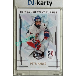 2025/26 Real Cards serie 1 #HG-03 Petr Hanyš Hlinka-Gretzky cup U18 1st Day of Issue