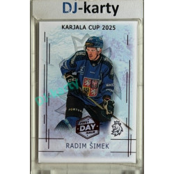 2025/26 Real Cards serie 1 #KC-24 Radim Šimek Karjala cup 2025/26 1st Day of Issue