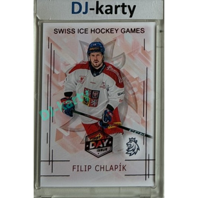 2025/26 Real Cards serie 1 #SHG-07 Filip Chlapík Swiss ice hockey games 2025/26 1st Day of Issue
