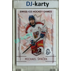 2025/26 Real Cards serie 1 #SHG-23 Michael Špaček Swiss ice hockey games 2025/26 1st Day of Issue