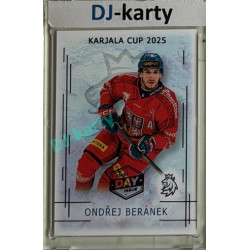 2025/26 Real Cards serie 1 #KC-02 Ondřej Beránek Karjala cup 2025/26 1st Day of Issue