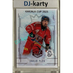 2025/26 Real Cards serie 1 #KC-05 Jakub Flek Karjala cup 2025/26 1st Day of Issue