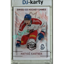 2025/26 Real Cards serie 1 #SHG-08 Matyáš Kantner Swiss ice hockey games 2025/26 1st Day of Issue