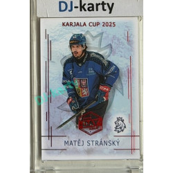 2025/26 Real Cards serie 1 #KC-22 Matěj Stránský Karjala cup 2025/26 1st Day of Issue