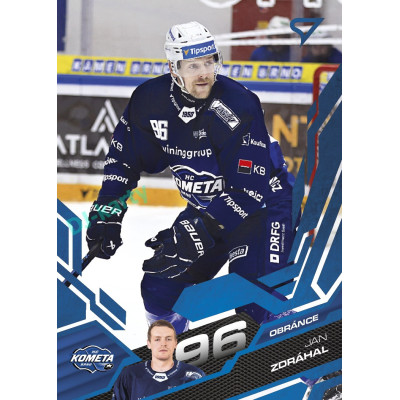2025/26 Sportzoo ELH Play Off #361 Jan Zdráhal Blue Azure