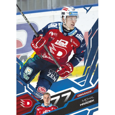 2025/26 Sportzoo ELH Play Off #365 Michal Hrádek Blue Azure