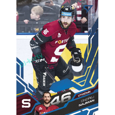 2025/26 Sportzoo ELH Play Off #377 Ondřej Najman Blue Azure