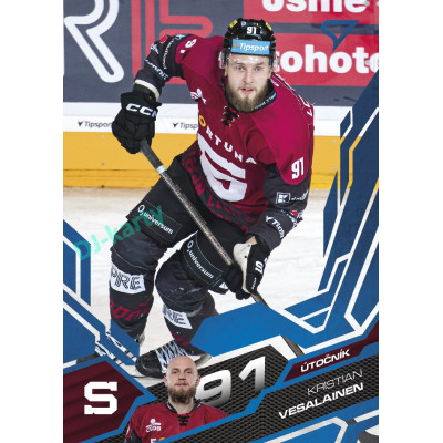 2025/26 Sportzoo ELH Play Off #378 Kristian Vesalainen Blue Azure