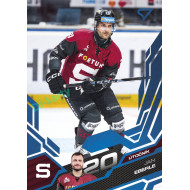 2025/26 Sportzoo ELH Play Off #373 Jan Eberle Blue Azure
