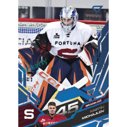 2025/26 Sportzoo ELH Play Off #371 Martin Michajlov Blue Azure