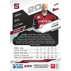 2025/26 Sportzoo ELH Play Off #375 Jakub Klepiš