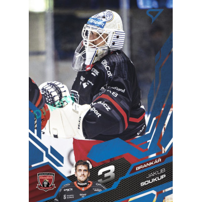 2025/26 Sportzoo ELH Play Off #379 Jakub Soukup Blue Azure