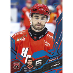 2025/26 Sportzoo ELH Play Off #381 David Sýkora Blue Azure