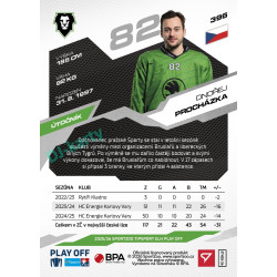 2025/26 Sportzoo ELH Play Off #396 Ondřej Procházka