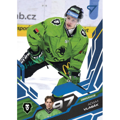 2025/26 Sportzoo ELH Play Off #391 Adam Vlasák Blue Azure