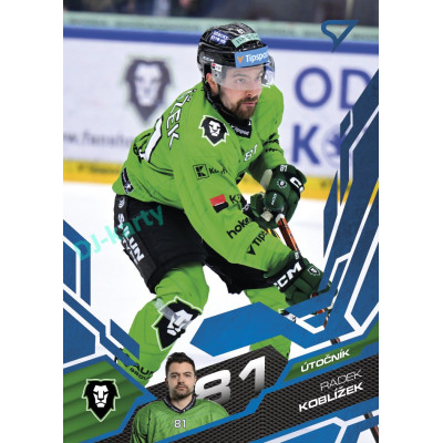 2025/26 Sportzoo ELH Play Off #394 Radek Koblížek Blue Azure