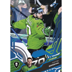 2025/26 Sportzoo ELH Play Off #397 Patrik Zdráhal Blue Azure