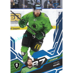 2025/26 Sportzoo ELH Play Off #395 Pavel Musil Blue Azure