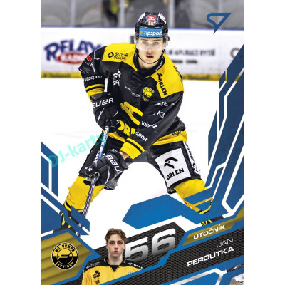 2025/26 Sportzoo ELH Play Off #403 Jan Peroutka Blue Azure
